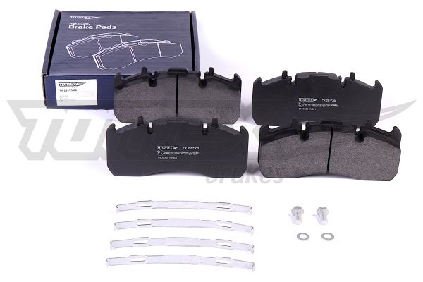 Set placute frana,frana disc TX 29173 00 TOMEX Brakes